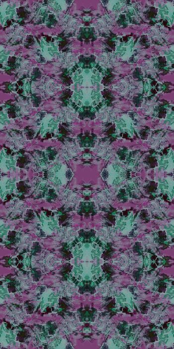 508450-时尚大牌流行 抽象动物纹  镜像对