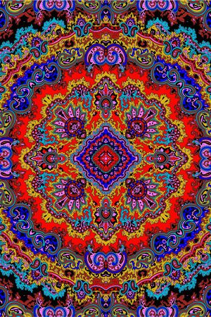 波西米亚印花华亿平台图片