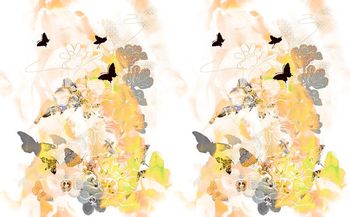 508475-原创时尚大牌人物蝴蝶流光曲线定位花