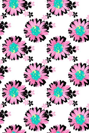 手绘印花华亿平台图片