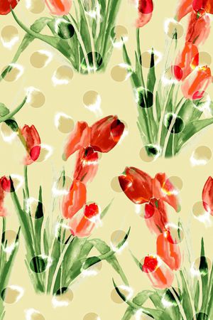 甜美 清新印花华亿平台图片