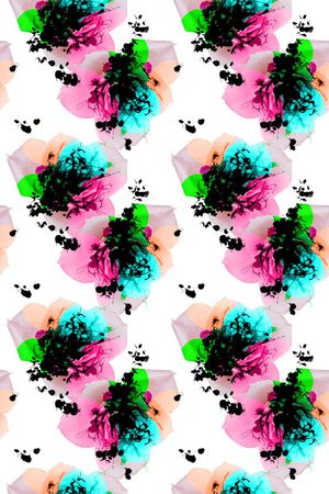 手绘印花华亿平台图片