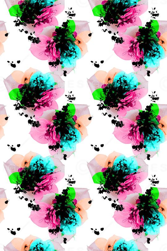 手绘印花华亿平台图片