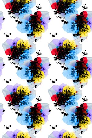 手绘印花华亿平台图片