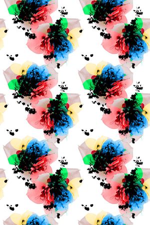 手绘印花华亿平台图片