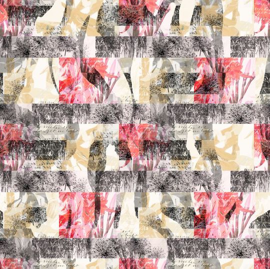 复古印花华亿平台图片