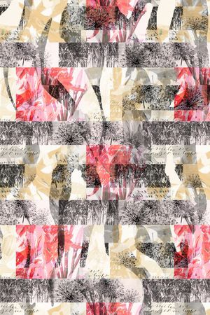 复古印花华亿平台图片