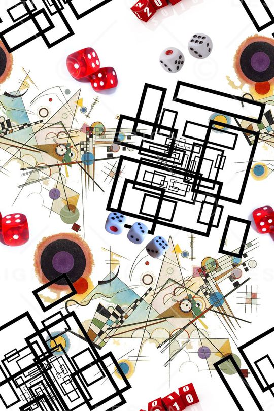 几何印花华亿平台图片