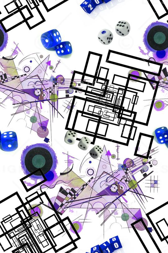 抽象印花华亿平台图片