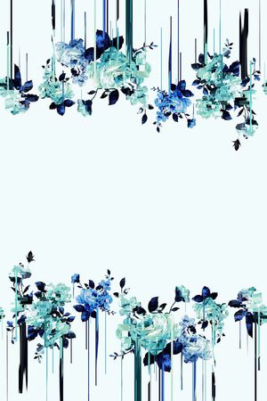 长短不一竖条几何印花华亿平台图片