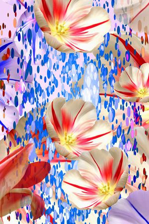 清新印花华亿平台图片