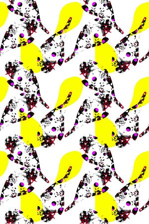 抽象印花华亿平台图片