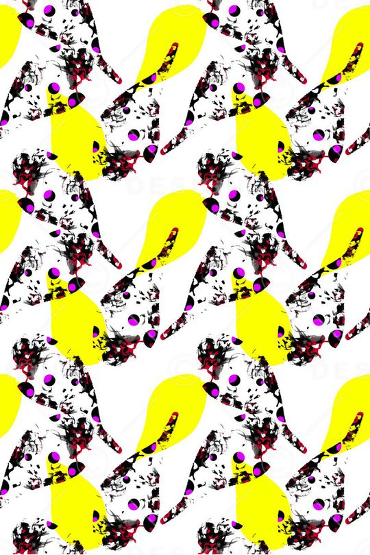 抽象印花华亿平台图片