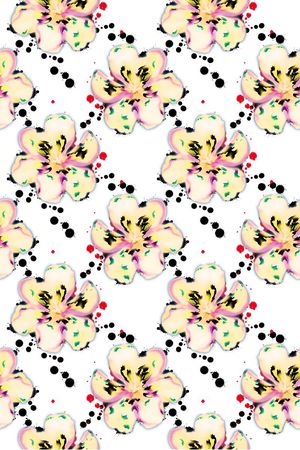 手绘印花华亿平台图片