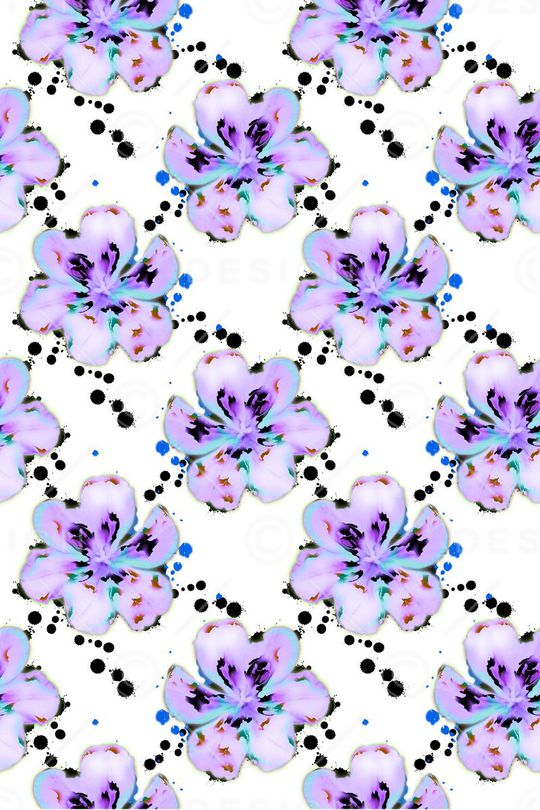 手绘印花华亿平台图片