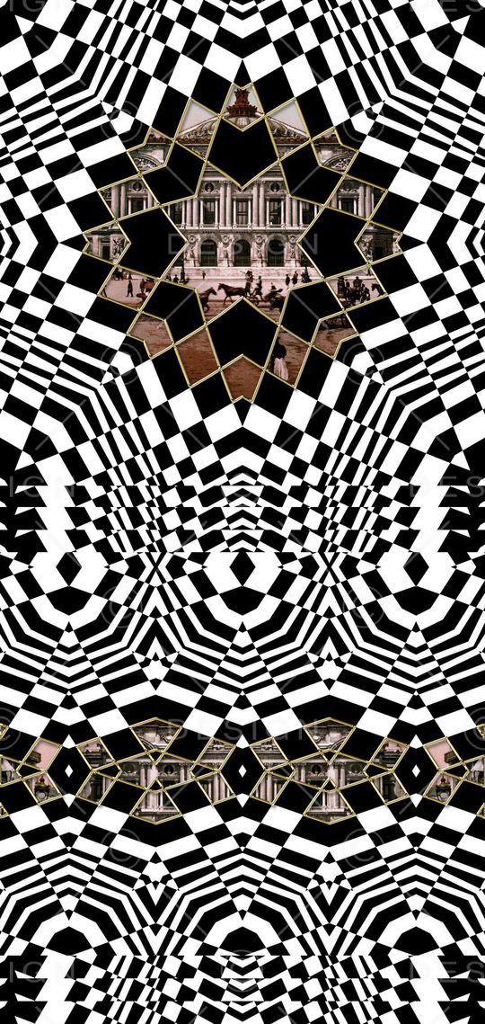 复古印花华亿平台图片