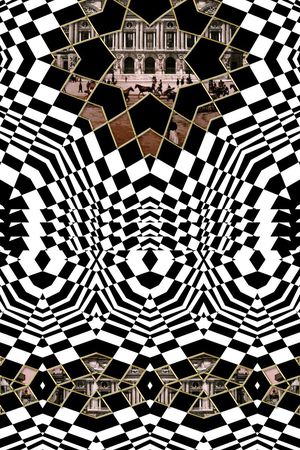 复古印花华亿平台图片