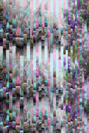 抽象印花华亿平台图片