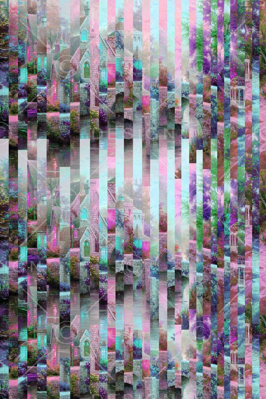 抽象印花华亿平台图片