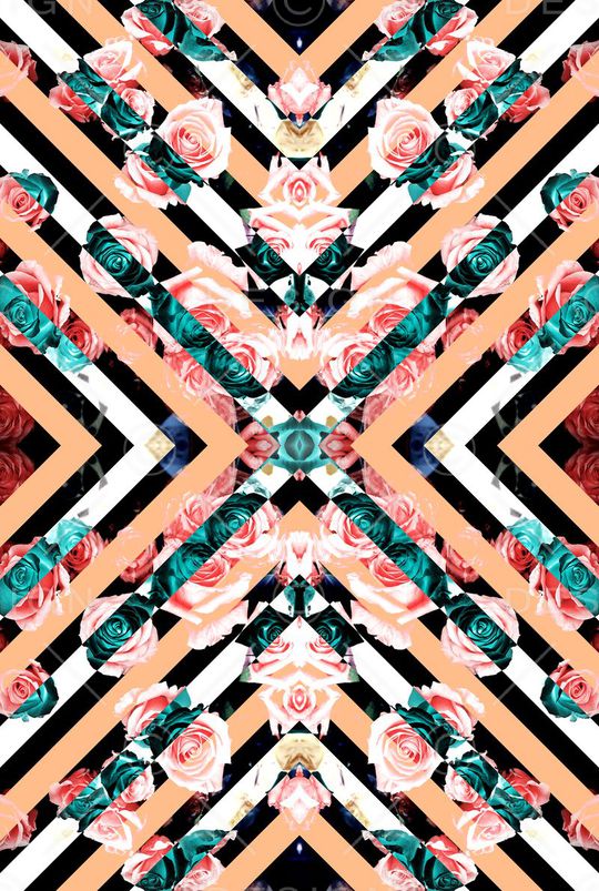 方块渐变华亿平台印花华亿平台图片