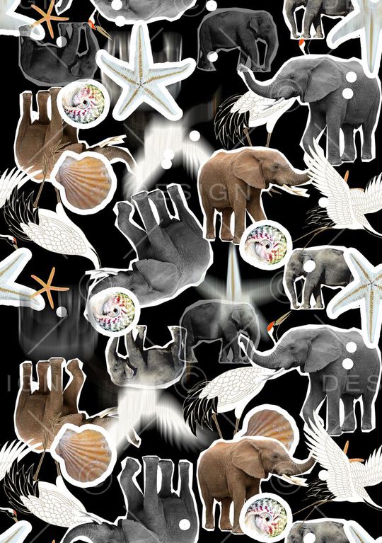 贝壳印花华亿平台图片