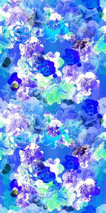 508978-抽象 炫彩 花卉 数码  服装