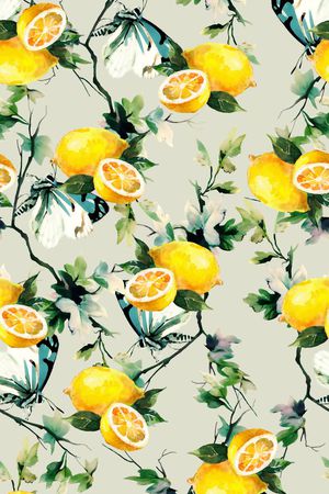 清新印花华亿平台图片