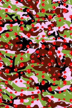 卡通迷彩印花华亿平台图片