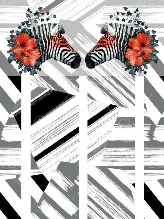 斑马印花华亿平台图片