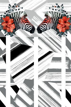 斑马印花华亿平台图片