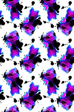 手绘印花华亿平台图片