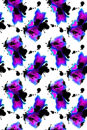 509208-高端原创时尚抽象水彩水墨小碎花  