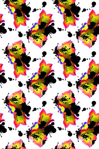 509209-高端原创时尚抽象水彩水墨小碎花  