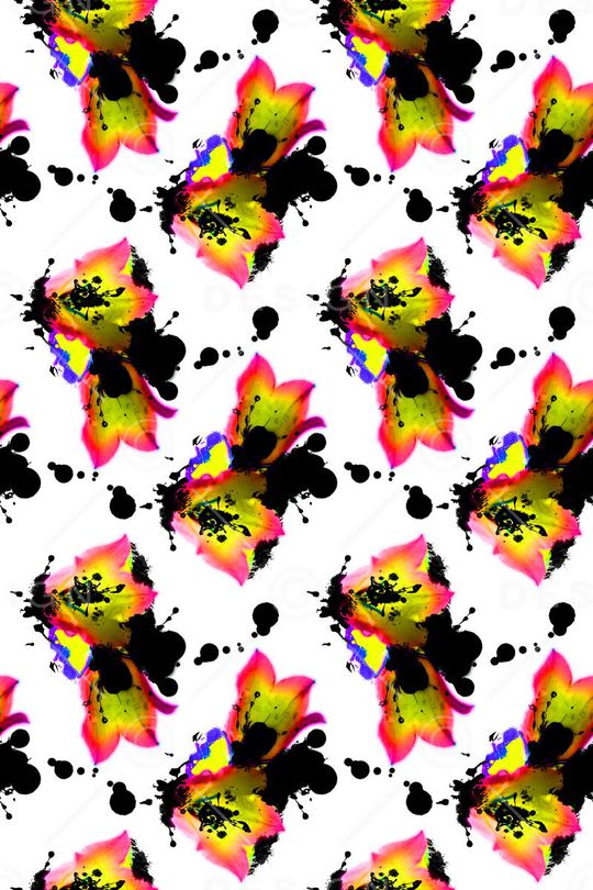 手绘印花华亿平台图片