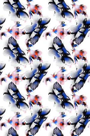 手绘印花华亿平台图片