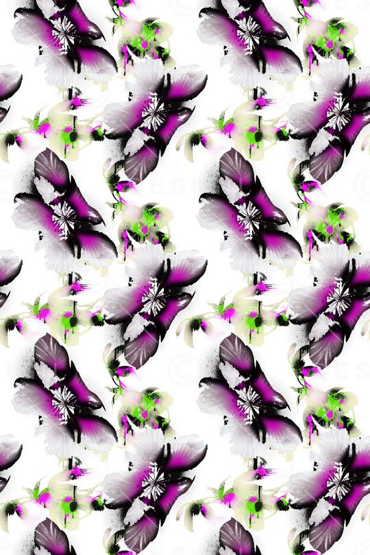 手绘印花华亿平台图片