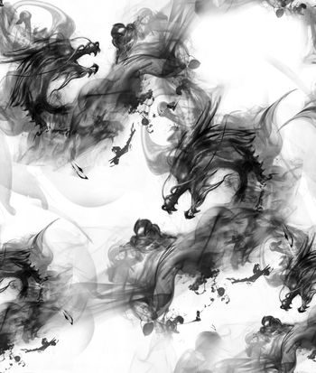 509291-流行时尚手绘青龙印花-青花瓷系列