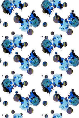 手绘印花华亿平台图片