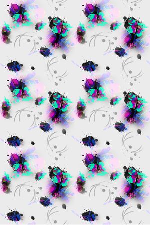 抽象印花华亿平台图片