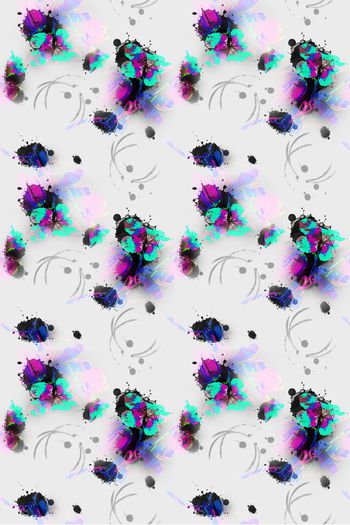 509393-抽象手绘碎花小花瓣  清新时尚  