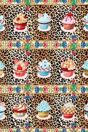 流行时尚珠宝印花华亿平台图片