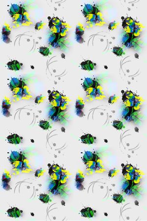 抽象印花华亿平台图片