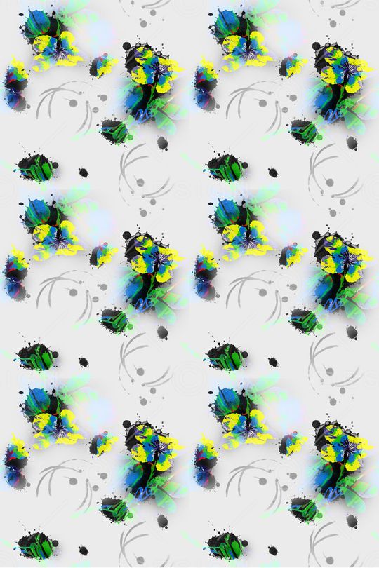 抽象印花华亿平台图片