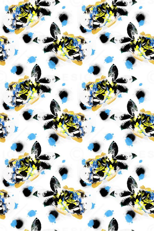 手绘印花华亿平台图片