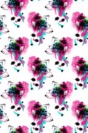 手绘印花华亿平台图片