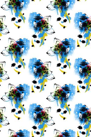 手绘印花华亿平台图片