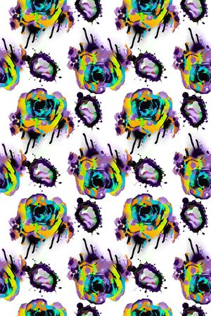 手绘印花华亿平台图片