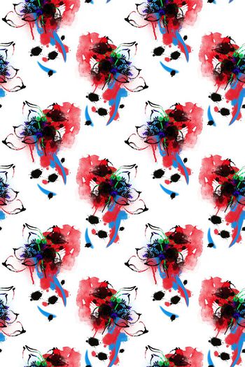 509412-高端原创抽象水彩手绘系列  清新小