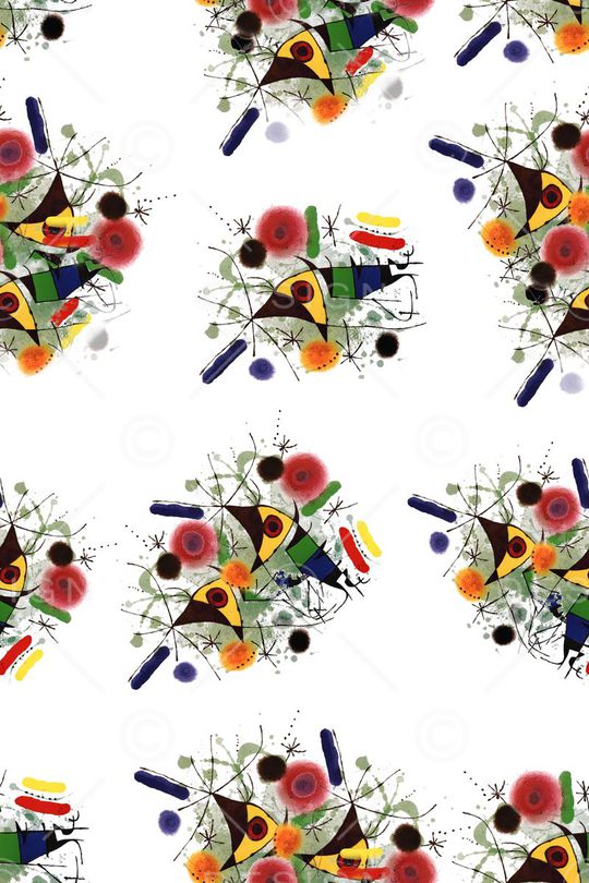 抽象印花华亿平台图片