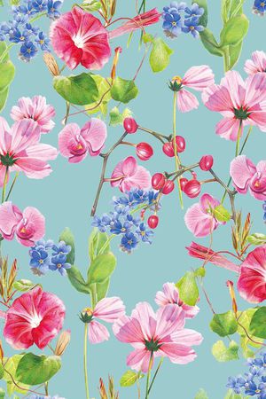 复古印花华亿平台图片